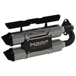 MBRP Polaris RZR 1000 RS1 / XP 1000 dual slip-on performance muffler exhaust AT-9522PT