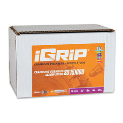 IGRIP SHOULDERED TIRE STUDS 15MM 1000PK