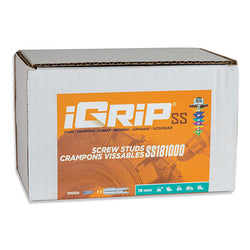 IGRIP SHOULDERED TIRE STUDS 18MM 1000PK (SS-181000)