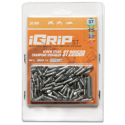 IGRIP STANDARD RACING STUDS 20MM 150PK (ST-20150R)