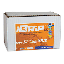 IGRIP SHOULDERED TIRE STUDS 25MM 200PK (SS-25200)