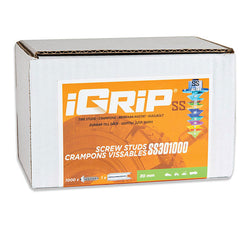 IGRIP SHOULDERED TIRE STUDS 30MM 1000PK (SS-301000)
