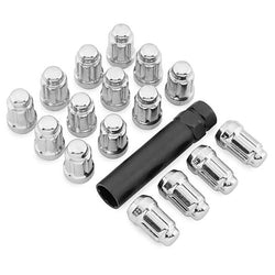 CARLISLE CHROME LUG NUTS 16PK (ALUG21BX)