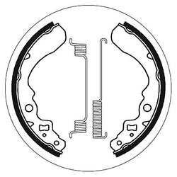 SBS BRAKE SHOES WITH SPRINGS (5192053100)