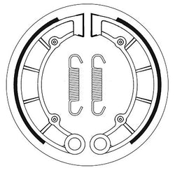 SBS BRAKE SHOES WITH SPRINGS (5192197100)