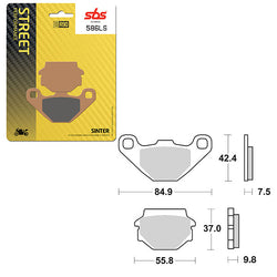 SBS PERFORMANCE LS SINTER REAR BRAKE PAD (6260586108)