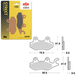 SBS PERFORMANCE HS SINTER FRONT BRAKE PAD (6250638108)