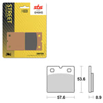 SBS PERFORMANCE HS SINTER FRONT BRAKE PAD (6250640108)
