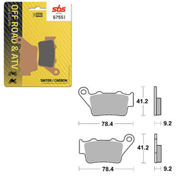 SBS ATV/UTV SINTER BRAKE PAD (6240675108)