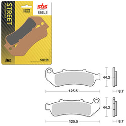 SBS PERFORMANCE LS SINTER REAR BRAKE PAD (6260685108)