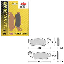 SBS ATV/UTV EVO SINTER BRAKE PAD (6280694108)