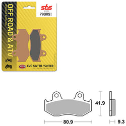 SBS ATV/UTV EVO SINTER BRAKE PAD (6280709108)