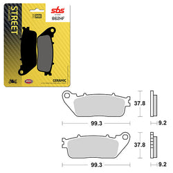 SBS ATV/UTV CERAMIC BRAKE PAD (6190862108)