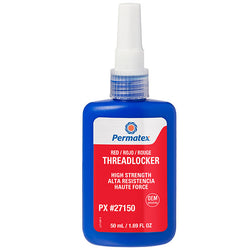 PERMATEX RED HIGH STRENGTH THREADLOCK