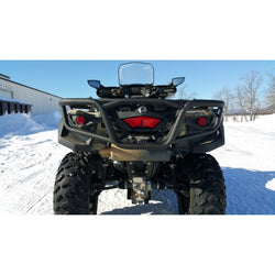 Outlander 450 & 570 Rear Bumper Brush Guard. Can-Am